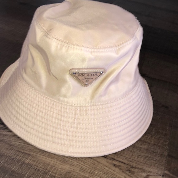 Other - Prada Re-Nylon Bucket Hat Tan Medium/Large